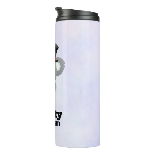 Bouteilles Isothermes Cute Koala Pun Koalaty Groomsman (Tourné sur la droite)