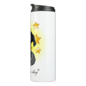 Bouteilles Isothermes Cute Little Black Carlin est une étoile (Tourné sur la droite)