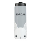 Bouteilles Isothermes Cute Little Bunny Rabbit with Personalized (Devant)