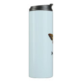 Bouteilles Isothermes Cute Modern Photography Butterfly Ajouter un nom (Tourné sur la gauche)