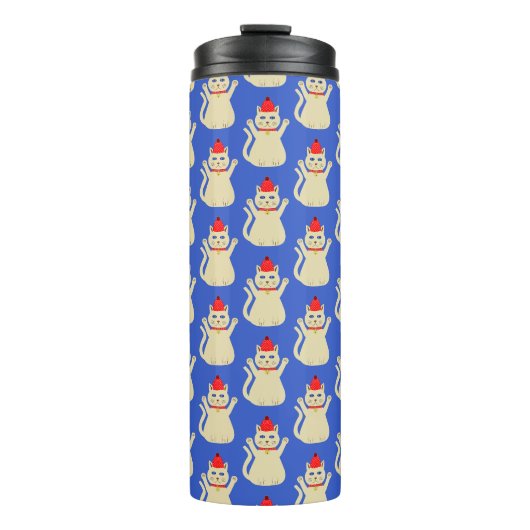 Bouteilles Isothermes Cute Noël Chat Motif (Devant)