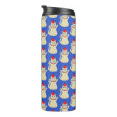 Bouteilles Isothermes Cute Noël Chat Motif (Tourné sur la droite)