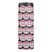 Bouteilles Isothermes Cute Pastel Goth Skull with Bow (Dos)