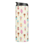 Bouteilles Isothermes Cute Pastel Motif de crème glacée (Tourné sur la droite)