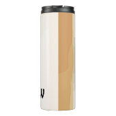 Bouteilles Isothermes Cute Peeking Conception Chat Tumbler Thermique (Dos)