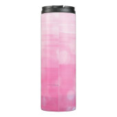 Bouteilles Isothermes Cute personnalisée Kawaii Chat Holding Fleur (Dos)