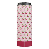 Bouteilles Isothermes Cute Pink Cherry Pattern Personalised (Dos)