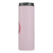 Bouteilles Isothermes Cute Rose Guinée Pig vous aime le plus (Dos)