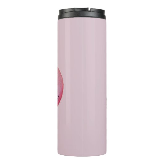 Bouteilles Isothermes Cute Rose Guinée Pig vous aime le plus (Dos)
