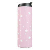 Bouteilles Isothermes Cute rose Pastel Star Motif (Tourné sur la gauche)