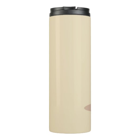 Bouteilles Isothermes Cute tired capybara (Dos)