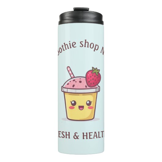 Bouteilles Isothermes Cute Tropical Fruit Smoothies Fruit Kitchen shop (Devant)