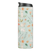 Bouteilles Isothermes Cute Turquoise bébé animal Pastel Motif (Tourné sur la droite)