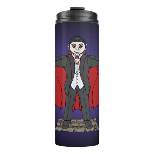 Bouteilles Isothermes Cute Vampire/Dracula (Devant)