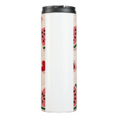 Bouteilles Isothermes Cute Watermelon & Hearts Pattern Aesthetic School (Dos)