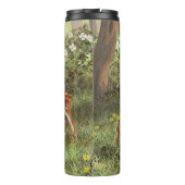 Bouteilles Isothermes Cute White Deer Twin Fawns (Dos)