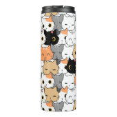 Bouteilles Isothermes CuteCute Cat Crowd Motif (Dos)