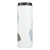 Bouteilles Isothermes Cyan Boho (Dos)