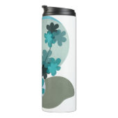 Bouteilles Isothermes Cyan Boho (Tourné sur la droite)