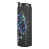 Bouteilles Isothermes  ​Cyberpunk Gaming Controller - Neon Game On Tech  (Tourné sur la droite)