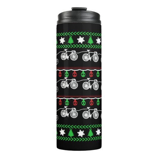 BOUTEILLES ISOTHERMES CYCLISME NOËL (Devant)