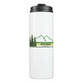 Bouteilles Isothermes Cypress Parc provincial Green Stripes (Devant)