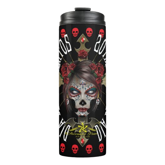 Bouteilles Isothermes D.D.L.M. La Catrina (Devant)