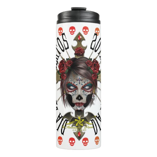 Bouteilles Isothermes D.D.L.M. La Catrina (Devant)