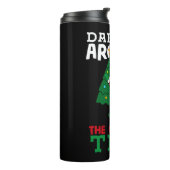 Bouteilles Isothermes Dabbing autour du dessin de Noël (Tourné sur la gauche)