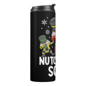 Bouteilles Isothermes Dabbing Nutcracker Cousin Squad drôle Matching (Tourné sur la gauche)