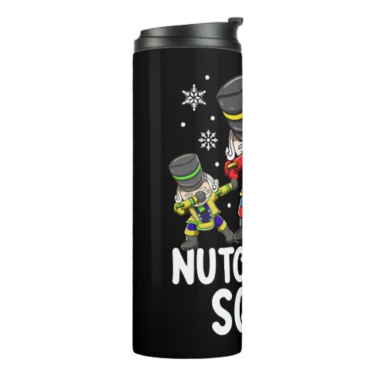 Bouteilles Isothermes Dabbing Nutcracker Cousin Squad drôle Matching (Tourné sur la gauche)
