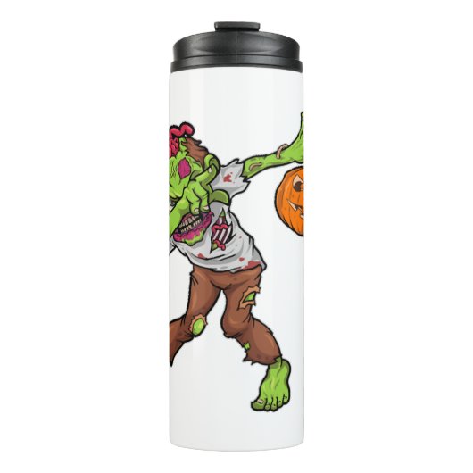 Bouteilles Isothermes Dabbing Zombie Halloween Dab Funny Cadeau design (Devant)