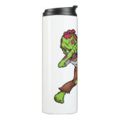 Bouteilles Isothermes Dabbing Zombie Halloween Dab Funny Cadeau design (Tourné sur la gauche)