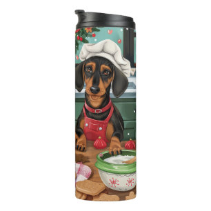 Bouteilles Isothermes Dachshund Gîtes : Noël festif