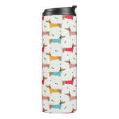 Bouteilles Isothermes Dachshunds en Sweaters Motif de vacances (Tourné sur la gauche)