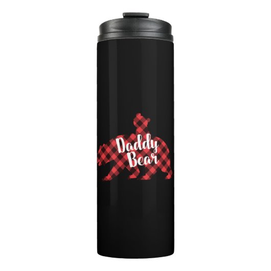 Bouteilles Isothermes Daddy Bear Christmas (Devant)