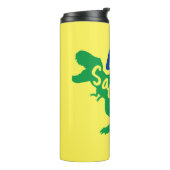 Bouteilles Isothermes Daddy Saurus T-Rex Silhouette (Tourné sur la gauche)