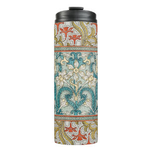 Bouteilles Isothermes Daffodique chintz papier peint à fleurs Art nouvea