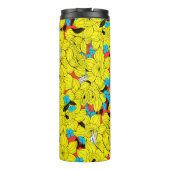 Bouteilles Isothermes Daffodiques motif floral printanier (Dos)