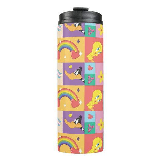 Bouteilles Isothermes DAFFY DUCK™ & TWEETY™ - Pride Pattern (Devant)