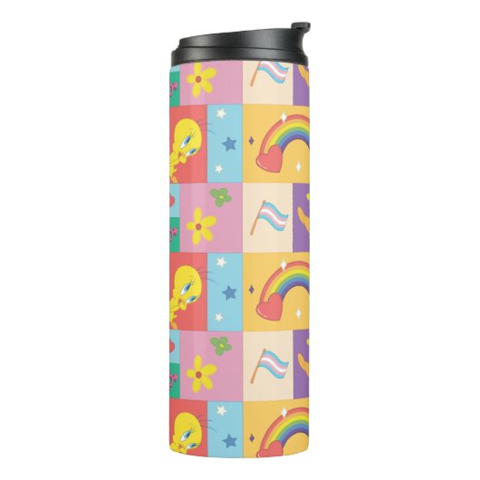 Bouteilles Isothermes DAFFY DUCK™ & TWEETY™ - Pride Pattern (Tourné sur la gauche)