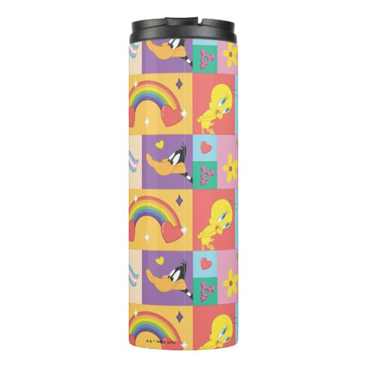 Bouteilles Isothermes DAFFY DUCK™ & TWEETY™ - Pride Pattern (Dos)