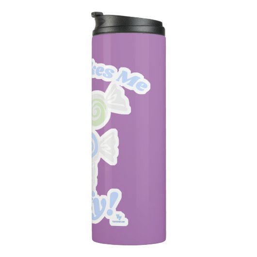 Bouteilles Isothermes Daffy Pour Taffy Candy Fun Sweet Art (Tourné sur la droite)