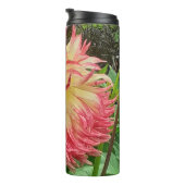 Bouteilles Isothermes Dahlia rose et jaune (Tourné sur la droite)