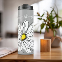 Daisy tendance avec gris et jaune