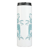 Bouteilles Isothermes Dala suédoise Cheval Vert et Blanc Température Tum (Dos)