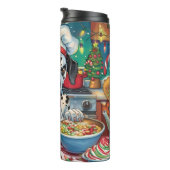 Bouteilles Isothermes Dalmatie : Noël festif (Tourné sur la droite)