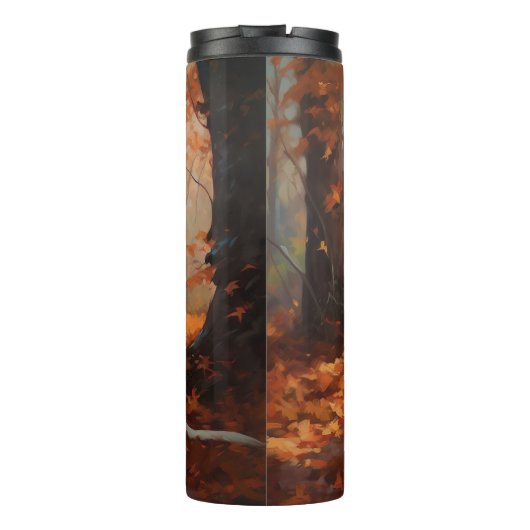 Bouteilles Isothermes Dalmatien en automne Feuilles automne Inspirer (Dos)
