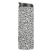 Bouteilles Isothermes Dalmatien Motif Abstrait Monogramme (Tourné sur la droite)