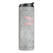 Bouteilles Isothermes Damas de libellule rose (Tourné sur la gauche)